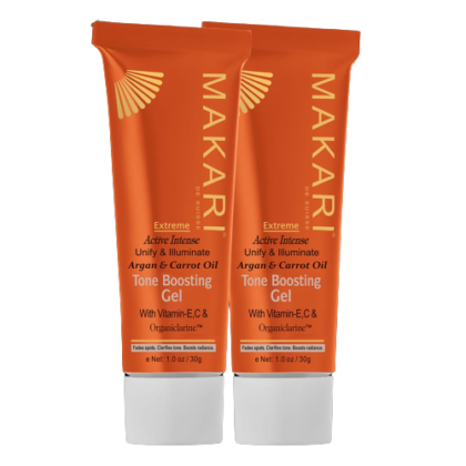 Extreme Argan & Carrot Oil Tone Boosting Gel Duo